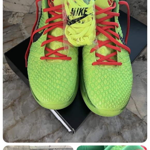 Nike Zoom Kobe 6 Preto low grinch